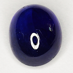 5.93ct Bleu Saphir cabochon ovale 10.3x8.2mm