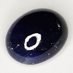 12.20ct Bleu Saphir cabochon ovale 13.9x11.1mm