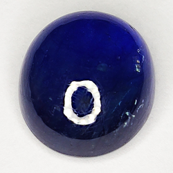 9.26ct Blauer Saphir cabochon oval 12.0x10.6mm