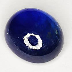 9.26ct Blauer Saphir cabochon oval 12.0x10.6mm