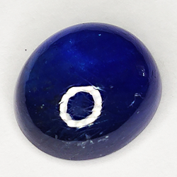 9.26ct Blauer Saphir cabochon oval 12.0x10.6mm