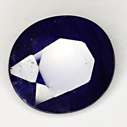 8.46ct Blue Sapphire oval cut 13.0x11.8mm