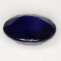 8.46ct Saphir Bleu coupe ovale 13.0x11.8mm