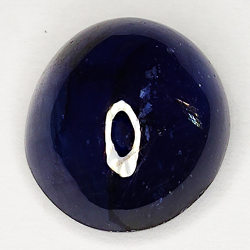 11.73ct Blauer Saphir cabochon oval 13.7x11.6mm