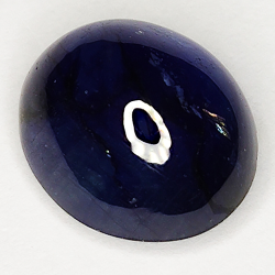 11.73ct Bleu Saphir cabochon ovale 13.7x11.6mm