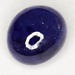 8.84ct Bleu Saphir cabochon ovale 11.3x9.9mm