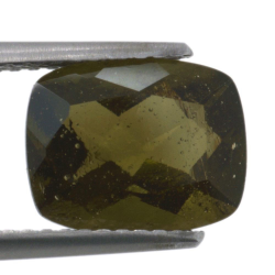 2.25ct Moldavite Cushion Cut