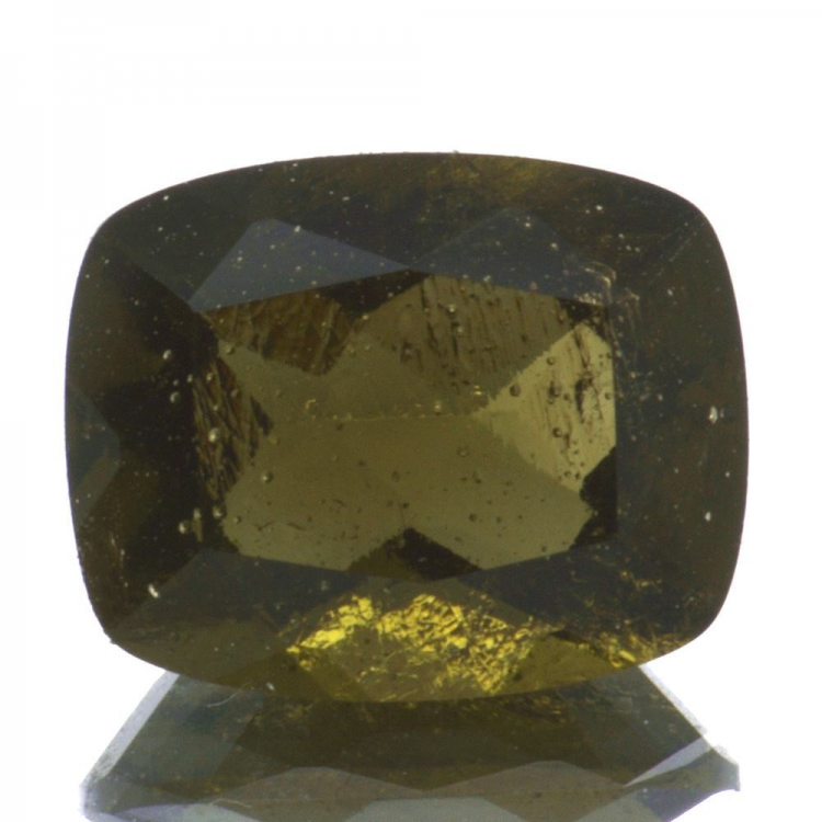 2.25ct Moldavite Cushion Cut