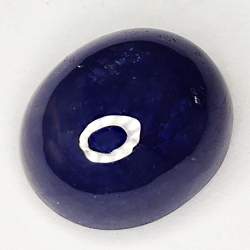 9.00ct Zaffiro Blu cabochon ovale 11.5x9.9mm