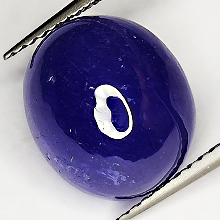 9.45ct Blue Sapphire cabochon oval 11.6x10.1mm