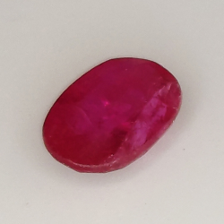 1.28ct Ruby oval cut 8.1x5.4mm