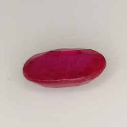 1.28ct Ruby oval cut 8.1x5.4mm