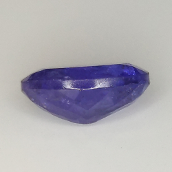 3.05ct Tanzanite coupe ovale 10.5x7.6mm