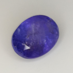 3.05ct Tanzanite taglio ovale 10.5x7.6mm