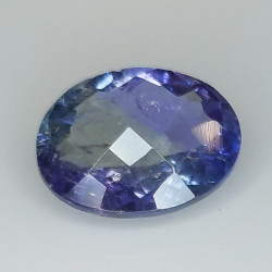 2.97ct  Tansanit ovalschliff 10.5x8.0mm