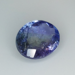 2.97ct  Tansanit ovalschliff 10.5x8.0mm