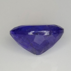 3.71ct Tanzanite taglio ovale 10.5x8.2mm