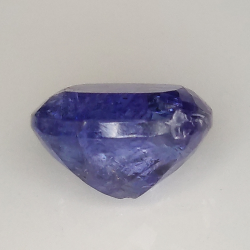 3.89ct Tanzanite coussin coupe 9.5x8.0mm