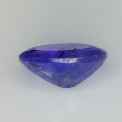 2.70ct Tanzanite taglio ovale 10.0x7.7mm