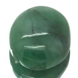 19.15ct Emerald in Cabochon Oval Cut 18.63x15.94mm