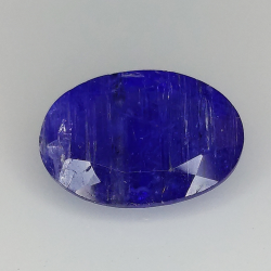 4.74ct Tanzanite coupe ovale 13.1x9.3mm