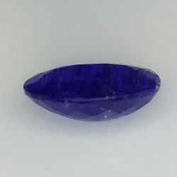 4.74ct Tanzanite coupe ovale 13.1x9.3mm