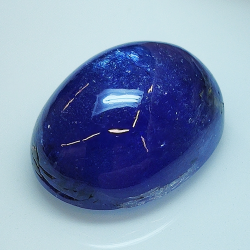 17.07ct Tanzanite cabochon ovale 17.3x13.3mm