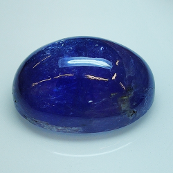 17.07ct Tanzanite cabochon oval 17.3x13.3mm