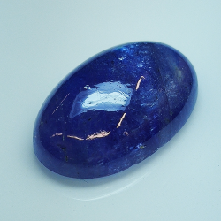 25.67ct Tanzanite cabochon ovale 22.7x14.2mm