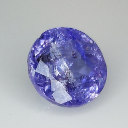 4.60ct Tanzanite coupe ronde 10.1x10.0mm