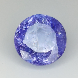 4.60ct Tanzanite taglio rotondo 10.1x10.0mm