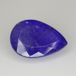 3.91ct Tanzanite taglio pera 11.6x8.1mm