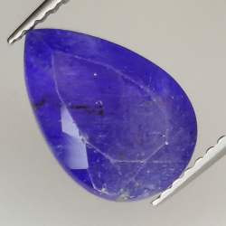 3.91ct Tanzanite taglio pera 11.6x8.1mm