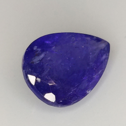 2.60ct Tanzanite pear cut 11.1x7.8mm