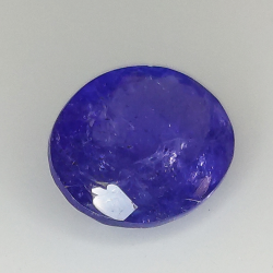 3.11ct Tanzanite taglio ovale 10.7x8.3mm