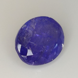 3.81ct Tanzanite taglio ovale 10.7x8.5mm