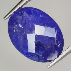 1.87ct Tansanit ovaleschliff 9.4x7.0mm