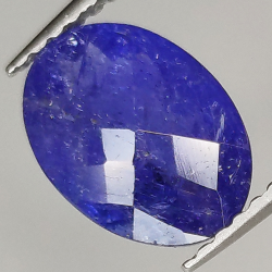 1.87ct Tanzanite oval cut 9.4x7.0mm