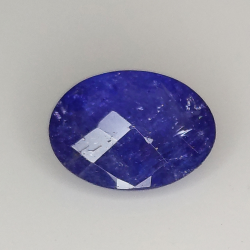 1.87ct Tanzanite coupe ovale 9.4x7.0mm