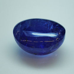 17.22ct Tanzanite cabochon oval 15.5x13.3mm