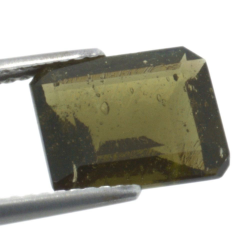 2,67ct Moldavite Emerald Cut