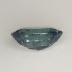 1.56ct Saphir Bleu coupe ovale 8.0x6.0mm