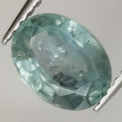 1.69ct Zaffiro blu taglio ovale 7.9x6.0mm