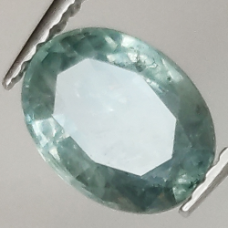 1.69ct Zaffiro blu taglio ovale 7.9x6.0mm