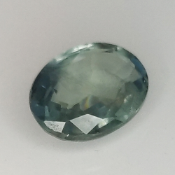 1.51ct Zafiro Azul talla oval 8.0x6.0mm