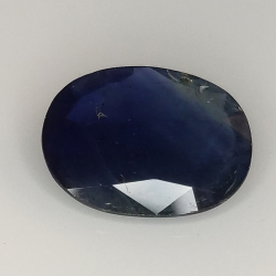 3.78ct Blue Sapphire oval cut 12.1x9.6mm