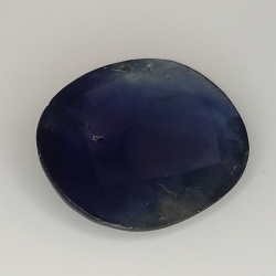 3.78ct Zaffiro blu taglio ovale 12.1x9.6mm