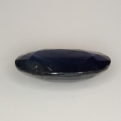 3.78ct Zaffiro blu taglio ovale 12.1x9.6mm