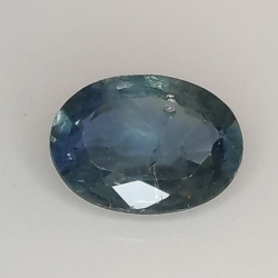 1.43ct Blauer Saphir Ovalschliff 8.0x6.0mm