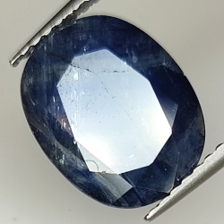 4.22ct Blue Sapphire oval cut 11.5x8.9mm